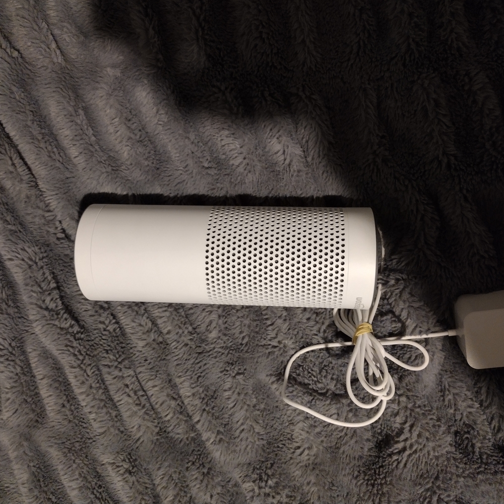 White Portable Audio Speaker